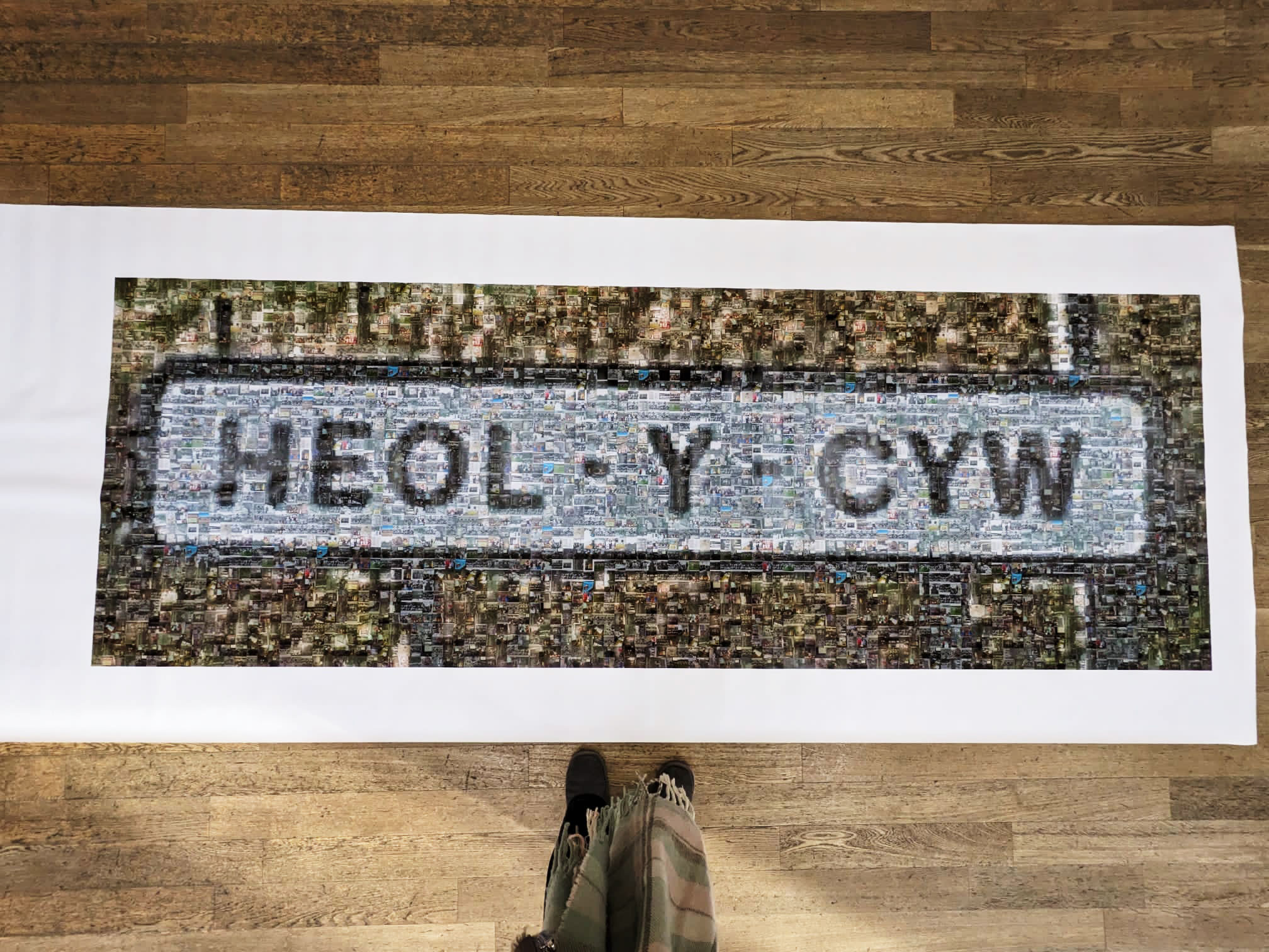 Photo of Heol Y Cyw Digital Hub artwork